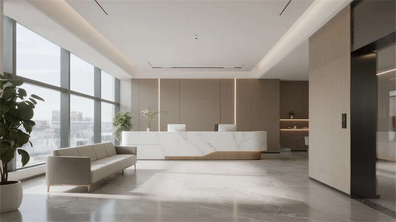 生態(tài)光影交融, 合肥2500平創(chuàng)新辦公室裝修設計效果圖